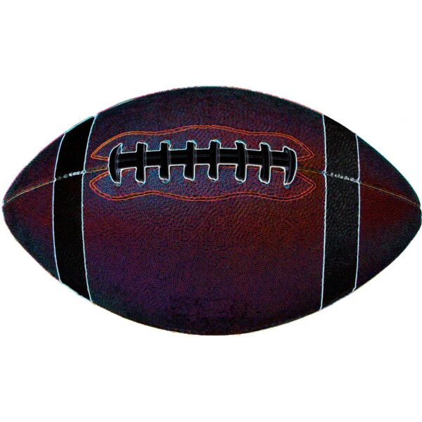 Football - Glowing Thumbnail
