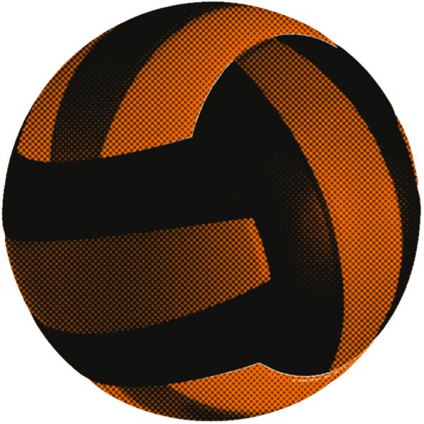 Volleyball - Halftone Thumbnail